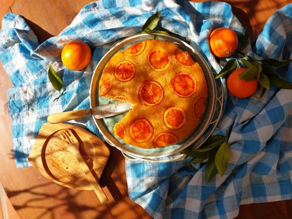 Bolo de Laranja Sanguínea