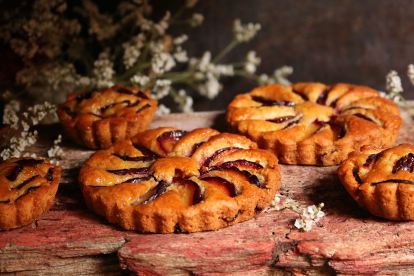 Mini Tartes de Ameixa