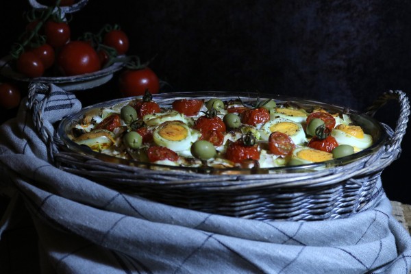 Empadão de Legumes e Peixe