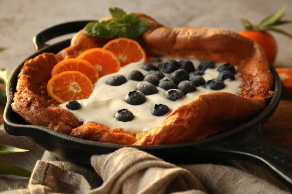 Panqueca de Tangerina