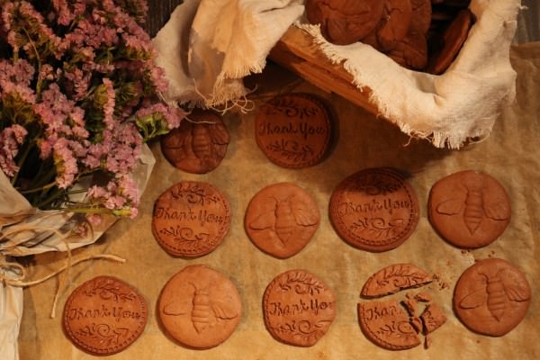 Bolachas de Cacau e Alfarroba