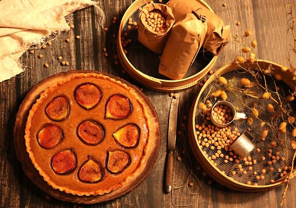 Tarte de grão de bico